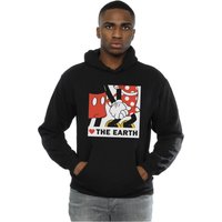 Mickey Mouse Heart Earth Hoodie