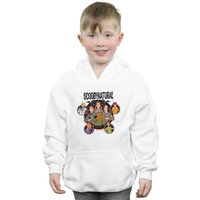 Scoobynatural Boy's Characters Star Hoodie in White | Size: 5-6 Years