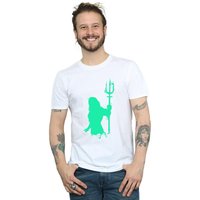 Aquaman Aqua Silhouette T Shirt