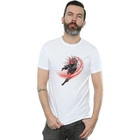 Aquaman Manta Flash T Shirt White