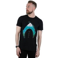 Aquaman Mera Ocean Logo T Shirt