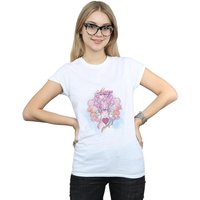 Harry Potter Women's Always Doe Cotton T-Shirt in White | Size: Large