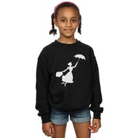 Girl's Mary Poppins Flying Silhouette Sweatshirt in | Size: 12-13 Years