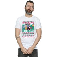 Joker & Harley Quinn Ha Ha Happy Holidays T Shirt