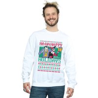 Joker & Harley Quinn Ha Ha Happy Holidays Sweatshirt