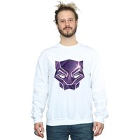 Avengers Infinity War Panther Geometric Sweatshirt White