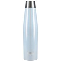 BUILT New York Perfect Seal Apex Bottle, Blue Iridescent, 540ml in Light Blue