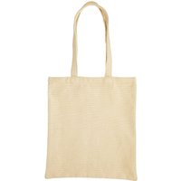 Natural Elements Reusable Shopping Bag, Foldable Vegan Tote, 41 x 37cm in Brown | Size: 41 x 37 cm