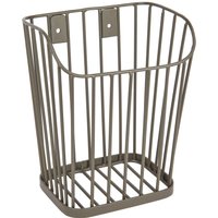KitchenCraft Living Nostalgia Small Stackable Wire Storage Basket in Grey