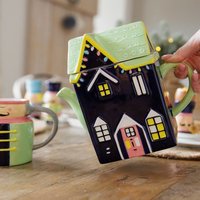 KitchenCraft The Nutcracker Collection Novelty Teapot House