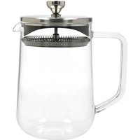 La Cafetiere Loose Leaf Glass Teapot, 4-Cup (1L) in Clear