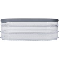 MasterClass Deli Food Storage Box with 3x Compartments in Clear