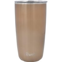 S'well Pyrite Tumbler with Lid, 530ml in Gold