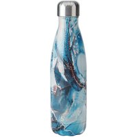 S'well Ocean Marble Insulated Water Bottle, 500ml in Blue