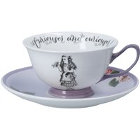 Mikasa Tea Cup & saucer Bone China 140ml in Pink