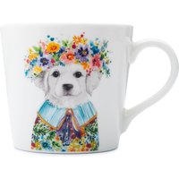 Mikasa Tipperleyhill 380ml Fine China Mug, Puppy, Sleeved