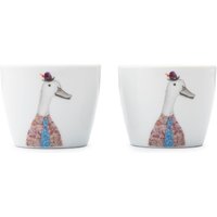 Mikasa Tipperleyhill Porcelain Egg Cups, Duck, Set of Two, Gift Boxed