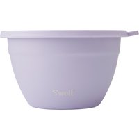 S'well Lilac Salad Bowl Kit, 1.9 Litre, Labelled in Pink