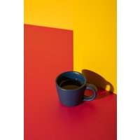 La Cafetiere Ceramic Espresso Cup, Navy, 65ml in Blue
