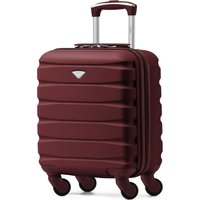 Flight Knight 45x36x20cm EasyJet Free Cabin Size Maximum Carry On Suitcase Cabin Bag in Burgundy