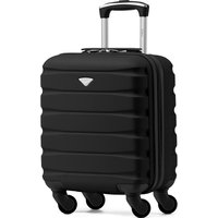 Flight Knight 45x36x20cm EasyJet Free Cabin Size Maximum Carry On Suitcase Cabin Bag in Black