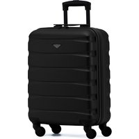 Flight Knight 55x40x20cm Ryanair (Priority) easyJet Jet2 Large Cabin Carry Suitcase in Jet Black