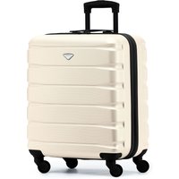Flight Knight 56x45x25cm EasyJet (Paid), BA & Jet2 Large Hard Cabin Carryon Suitcase in Cream