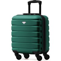 Flight Knight 45x36x20cm EasyJet Free Cabin Size Maximum Carry On Suitcase Cabin Bag in Dark Green