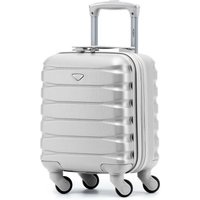 Flight Knight 40x30x20cm Wizz & Vueling Underseat Cabin Suitcase 100+ Airlines in Silver