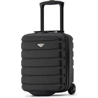 Flight Knight 40x30x20cm Hard Cabin Case Suitcase Wizz Air & Vueling Free Approved in Black