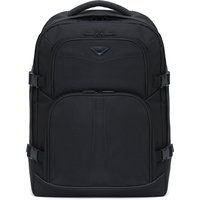 Flight Knight Underseat Backpack 40x20x25cm Free Ryanair easyJet Carry On Luggage in Black | Size: 40 x 20 x 25 cm