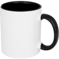 Bullet Pix Sublimation Colour Pop Ceramic Mug in Black