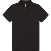 Casual Classics Women's Casual Classic Polo in Black | Size: XL