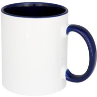 Bullet Pix Sublimation Colour Pop Ceramic Mug in Blue