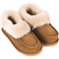 Sheepskin Lined Slipper Boots