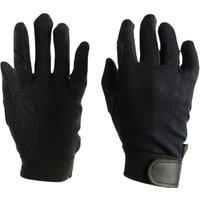 Dublin Track Riding Gloves in Black