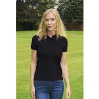 Absolute Apparel Women's Diva Polo in Black | Size: Large