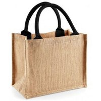 Westford Mill Jute Mini Gift Bag (6 Litres) Pack of 2 in Natural