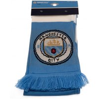 Manchester City FC Men's Bar Scarf in Blue