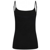 Skinni Fit Women's Feel Good Spaghetti Vest in Black | Size: XL