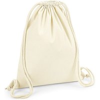 Westford Mill Men's Premium Cotton Gym Sack in Natural