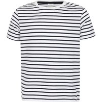 Skinni Fit Skinni Minni Striped T-Shirt in White | Size: 7-8 Years