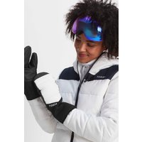 TOG24 Women's 'Escapade' Waterproof Mittens in White | Size: XS