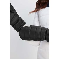 TOG24 Women's 'Sleet' Padded Mittens in Black | Size: Large/XL