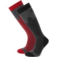 TOG24 Men's 'Aprica' Ski Socks in Dark Red | Size: Medium