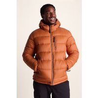 TOG24 Men's 'Maloney' Wind Resistant Insulated Jacket in Burnt Orange | Size: Small