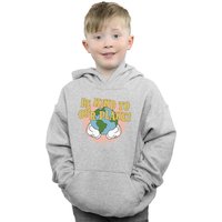 Disney Boy's Mickey Mouse Be Kind To Our Planet Hoodie in Grey | Size: 5-6 Years