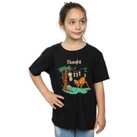 Girl's Bambi Tilted Up Cotton T-Shirt in | Size: 9 Years