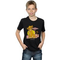 Boy's The Lion King Simba Pastel T-Shirt in | Size: 7-8 Years