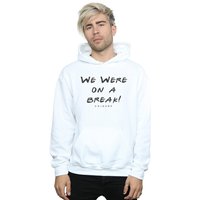 We Were On Break Text Hoodie